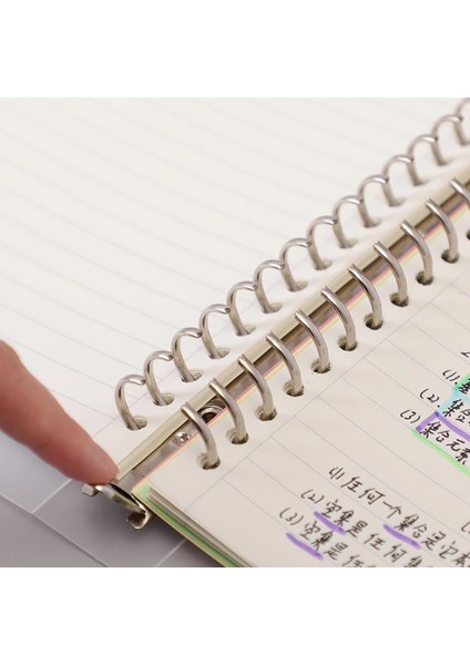 Çizgili-Yeniden Doldurma Stili B5 A4A5B5 Gevşek Yaprak Bağlayıcı Defter Doldurulabilir 4 Iç Isteğe Bağlı Günlük Gündem Lanner Ofis Okul Malzemeleri Kırtasiye (Yurt Dışından) modelleri