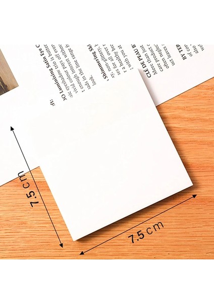 No.2 Tarzı Loede Sıfatlar ile Şeffaf Kendinden Yapışkanlı Notlar Çıkartmalar Öğrenci Ofis Kırtasiye Için Yapışkan Basit ve Yüksek Değerli Not Kağıdı (Yurt Dışından)