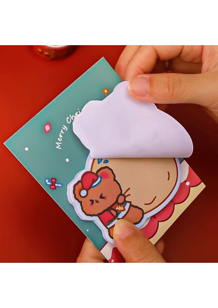 B Tarzı 30 Yaprak Mutlu Noeller Yapışkan Notlar Bloknot Yer Imleri Kawaii Kardan Adam N Times Yapışkan Ofis Kırtasiye Tedarik (Yurt Dışından)
