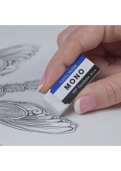 PE-01A 2 Adet Tarzı Xs Beden 2 Adet Tombow Mono Plastik Silgi Tozsuz Xs PE-01A Kauçuk Kağıtlara Zarar Vermeden Izleri Temiz Bir Şekilde Kaldırır Okul Veya Sanat Için Harika (Yurt Dışından) fiyatları