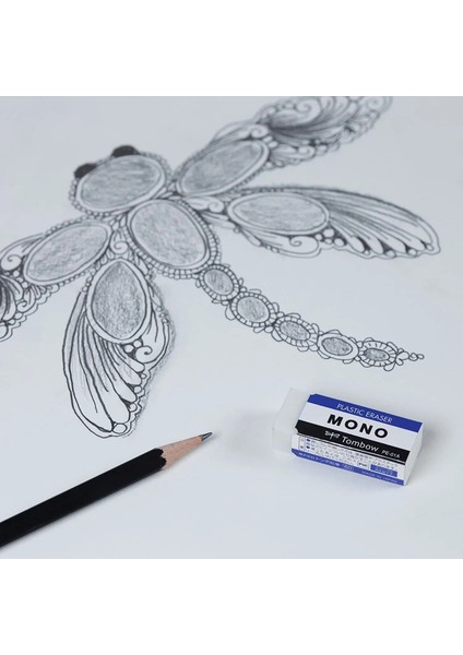 PE-01A 2 Adet Tarzı Xs Beden 2 Adet Tombow Mono Plastik Silgi Tozsuz Xs PE-01A Kauçuk Kağıtlara Zarar Vermeden Izleri Temiz Bir Şekilde Kaldırır Okul Veya Sanat Için Harika (Yurt Dışından) fırsatları