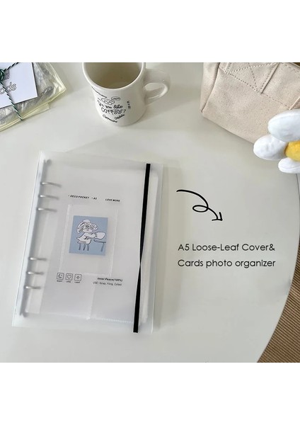 10 Dolum Torbası A Stili A5 Sharkbang A5 Kartları Fotoğraf Düzenleyici Kitap ve Bağlayıcı Defter Kapağı Sickers Koleksiyon Kitap Kore Albümü Gündem Albümü Saklama Torbaları (Yurt Dışından)