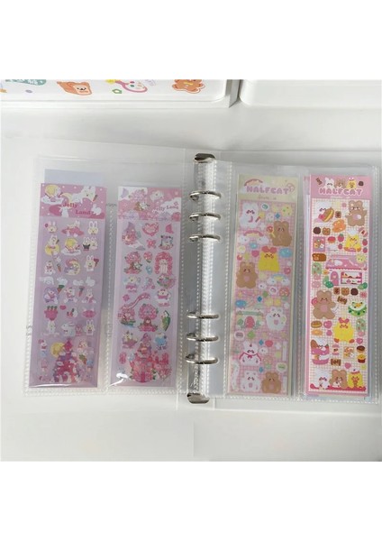 10 Dolum Torbası A Stili A5 Sharkbang A5 Kartları Fotoğraf Düzenleyici Kitap ve Bağlayıcı Defter Kapağı Sickers Koleksiyon Kitap Kore Albümü Gündem Albümü Saklama Torbaları (Yurt Dışından)