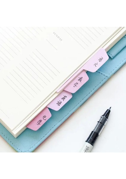 No.3 Tarzı Renkli Basit Gradyan Renkli Kendinden Yapışkanlı N Kere Indeksler Bloknot Yapışkan Notlar Bookmark Okul Ofis Tedarik (Yurt Dışından)