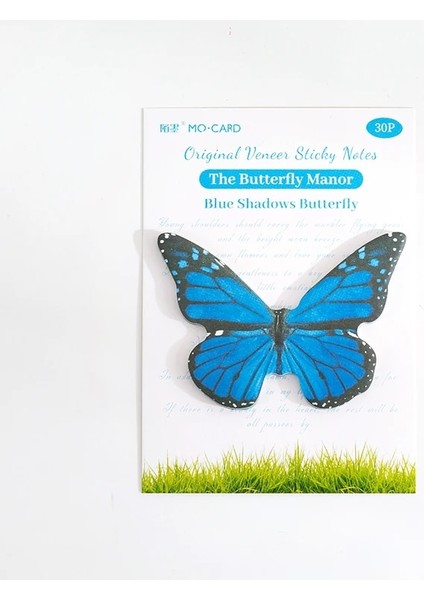 E Stili Mr.paper 6 Tasarım Fildişi Beyaz Notlar Butterfly Manor Serisi Notlar Not Defteri Günlüğü Yaratıcı Kendinden Yapışkanlı Notlar (Yurt Dışından)