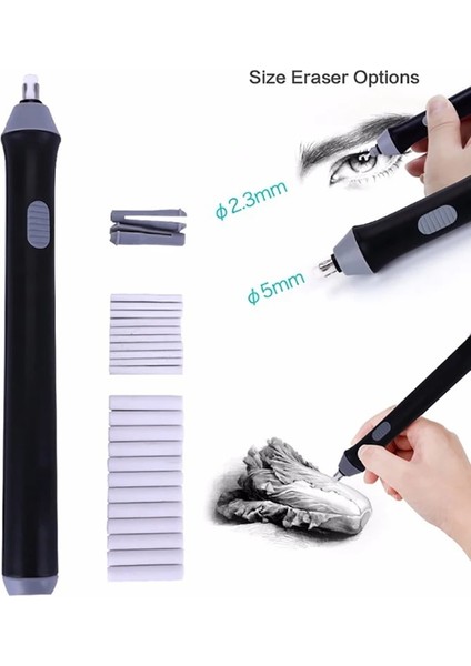 Gri 8302 Stili Kawaii Elektrikli Silgi Sanat Kauçuklar Mini Yoğurulmuş Silgi Dolum Çocuklar Için Sevimli Elektronik Kalem Silgileri Kırtasiye Okul Malzemeleri (Yurt Dışından) fiyatları