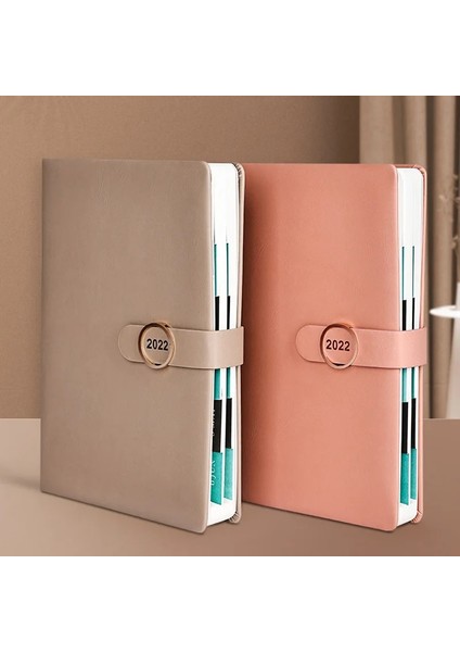 Yeşil Stil Ajanda Lanner Organizatör A5 Defter ve Dergi Toka Not Defteri Ofis Eskiz Defteri Kırtasiye Not Defteri Öğrenci Günlüğü Günlük (Yurt Dışından)