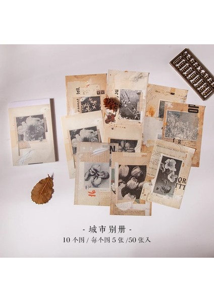 P Stili Bloknot Günlük Kırtasiye Hafif Kağıt Dergi Malzemesi Kağıt Mermi Günlük Tutma Scrapbooking Dekor Arka Plan Kağıdı (Yurt Dışından)