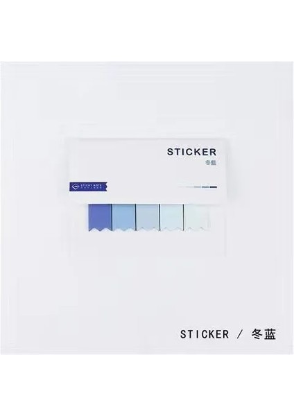 B Tarzı 100 Yaprak Paketi Renkli Yapışkan Notlar Bloknot Not Defteri Dizin Çıkartmaları Imi Etiket Çıkartmaları Okul Ofis Kırtasiye (Yurt Dışından)