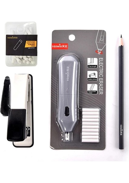 Ordu Yeşili Tarzı Tenwin Ayarlanabilir Mekanik Elektrikli Kauçuk Silgi Kalem Mekanik Dolum Kırtasiye Kroki Çizimi Için Öne Çıkanlar (Yurt Dışından) modelleri