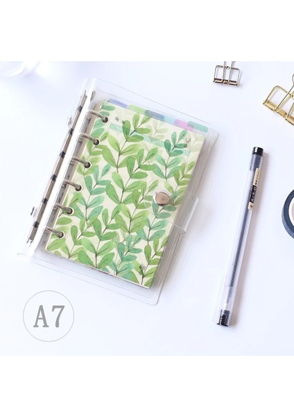 Yapılacaklar Listesi Stili A6 Yaratıcı A5 A6 A7 Renkli Defter Dizin Sayfası Mat Kapak Spiral Günlük Planlayıcı Kağıt Not Defteri Kategori Sayfaları Kırtasiye (Yurt Dışından)