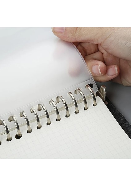Saklama Çantası Tarzı B5 26DELIKLER A5 B5 20 Delikli Gevşek Yapraklı Defter Dolum 60 Yapraklık Spiral Bağlayıcı Kağıt Indeksi Sayfa Içinde Nokta Izgarası Boş Connell Kırtasiye (Yurt Dışından)