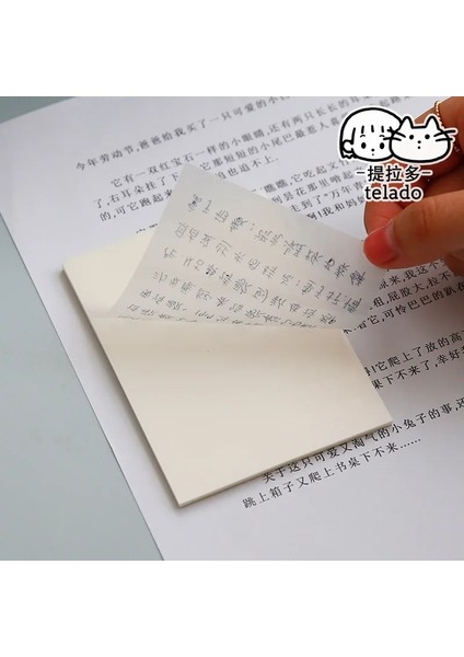 70X95MM Stili Ayı Kawaii Temizle Yapışkan Notlar Seti Eets Su Geçirmez Yapışkanlı Not Defteri Yayınlandı Kırtasiye Çıkartmaları Okul Ofis Malzemeleri (Yurt Dışından) modelleri