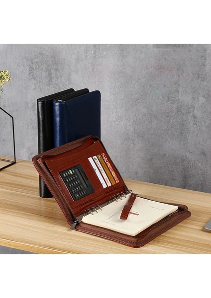 A5 Mavi Kalem Stili Yok A5 Spiral Defter Yüzük Planlayıcısı Organizatör Binder Klasör Seyahat Günlüğü Dergisi Iş Toka Not Defteri Kırtasiye Ofis Malzemeleri (Yurt Dışından) modelleri