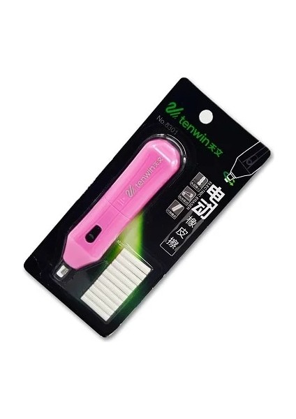 Lavanta Tarzı Tenwolors Mekanik Kauçuk Elektrikli Silgi Kalem Dolum Mekanik Kırtasiye Sevimli Tinwen Okul Ofis Malzemeleri Escolar (Yurt Dışından)