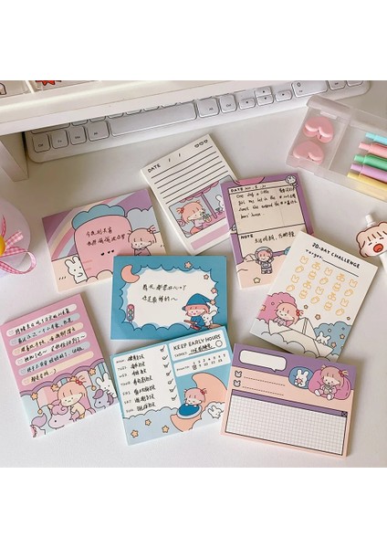 No.15 Tarzı Mınkys Kawaeets Bloknotlar Not Kağıdı Yapılacaklar Listesi Kontrol Listesi Günlük Planlayıcı Not Defteri Paperlaria Kore Okul Kırtasiye (Yurt Dışından) indirimleri