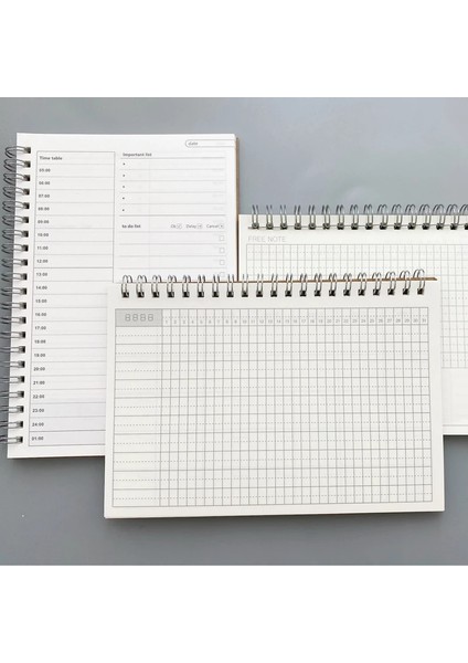 Pp Günlük Plan Stili Yaratıcı Defterler Gündemler Günlüğü Öğrenciler Için Haftalık Aylık Planlayıcı Spiral Organizatör Kitap Kraft Takvim Kağıt Ofis Malzemeleri (Yurt Dışından) fiyatları