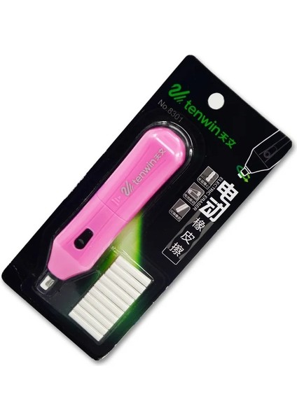 Pembe Tarzı Tenwin Ayarlanabilir Mekanik Elektrikli Kauçuk Silgi Kalem Mekanik Dolum Kırtasiye Kroki Çizimi Için Öne Çıkanlar (Yurt Dışından)