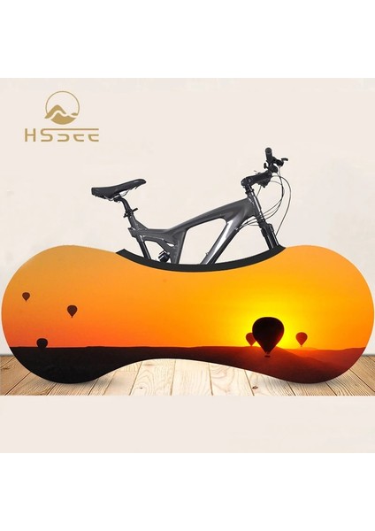 No.7 Tarzı Hssee Güzel Manzara Serisi Bisiklet Elastik Kapak 26 "-28" Mtb Yol Bisikleti Kapalı Tozluk Kurulumu Kolaydır (Yurt Dışından) modelleri