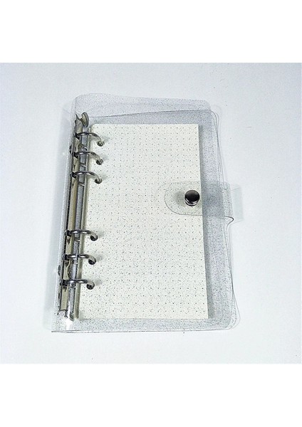 Mavi Yıldız Stili A6 A6 Glitter Defter 6 Yüzük Bağlayıcı Gevşek Yaprak Şeffaf Dosya Klasörü Planlayıcısı Kawaii Kırtasiye Dergisi Defter Ofis Malzemeleri (Yurt Dışından) fiyatları