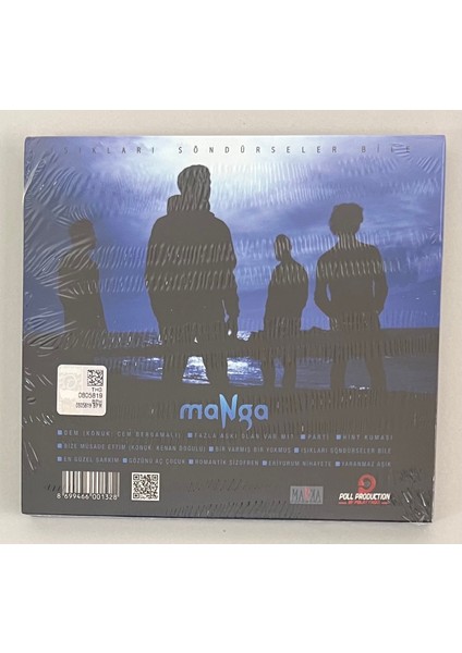 Manga Işıkları Söndürseler Bile CD (Jelatininde Sıfır Orjinal Cd)