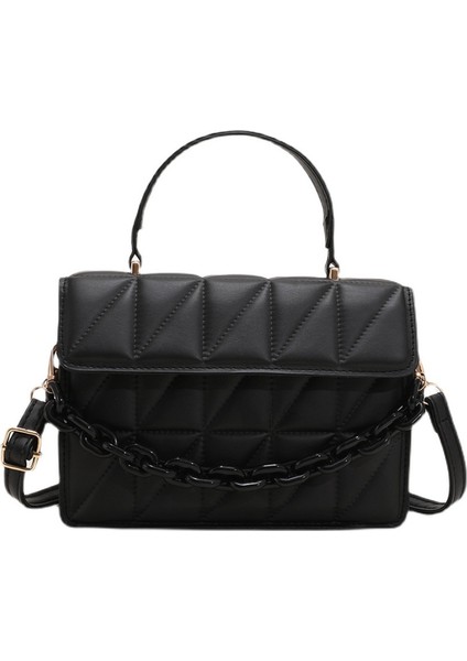 Niş Nakış Eşkenar Dörtgen El Tipi Çapraz Askılı Çanta (Yurt Dışından)