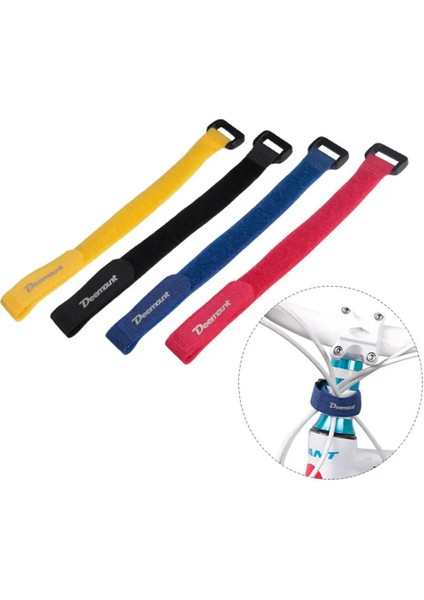 Sarı Tarzı Bisiklet Gidon Bandı Sarma Yol Bisikleti Naylon Bağlama Çemberleme Kemer Bisiklet Çok Fonksiyonlu Sihirli Etiket Bisiklet Aksesuarları 26 cm (Yurt Dışından)