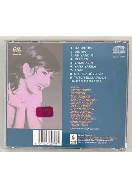 Izel Adak CD (Orjinal Dönem Baskı Cd)