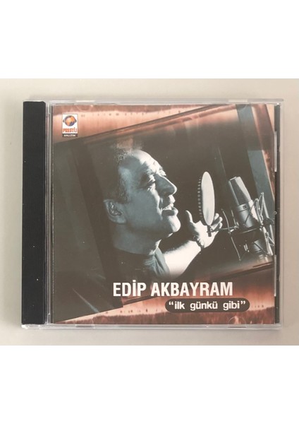 Edip Akbayram Ilk Günkü Gibi CD (Dönem Baskı Orjinal Cd)