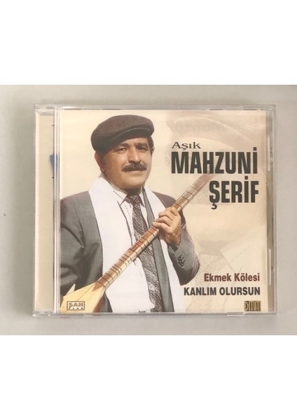 Aşık Mahzuni Şerif Ekmek Kölesi Kanlım Olursun CD (Jelatininde Sıfır Cd)