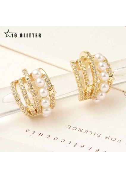 Yeşil Inci Kulak Klipsi Zircoape Kulak Manşet Metal Klip Küpe Piercing Olmadan Kadınlar Için Kıkırdak Kulak Klipsi Düğün Takısı (Yurt Dışından) fırsatları