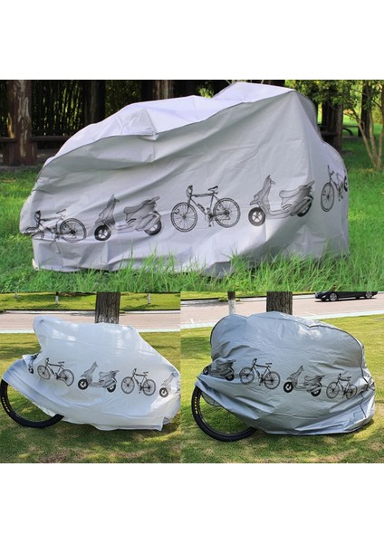 Gri Tarzı Su Geçirmez Bisiklet Bisiklet Örtüsü Açık Uv Guardian Mtb Bisiklet Çantası Bisiklet Yağmuru Önlemek Için Bisiklet Örtüsü Bisiklet Aksesuarları (Yurt Dışından)