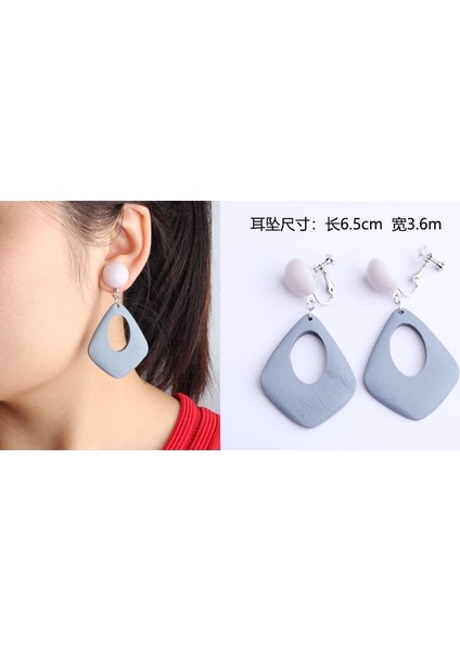 A7 1 Çift Kulak Klipsi Küpe (Yurt Dışından)