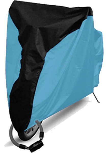 E Tarzı L Boyutu Bisiklet Örtüsü Depolama Su Geçirmez Açık Elektrikli Bisiklet Yağmur Kılıfı Branda Toz Geçirmez Uv Koruyucu Kapak Bisiklet Aksesuarları (Yurt Dışından)