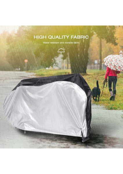E Tarzı L Boyutu Bisiklet Örtüsü Depolama Su Geçirmez Açık Elektrikli Bisiklet Yağmur Kılıfı Branda Toz Geçirmez Uv Koruyucu Kapak Bisiklet Aksesuarları (Yurt Dışından) fırsatları