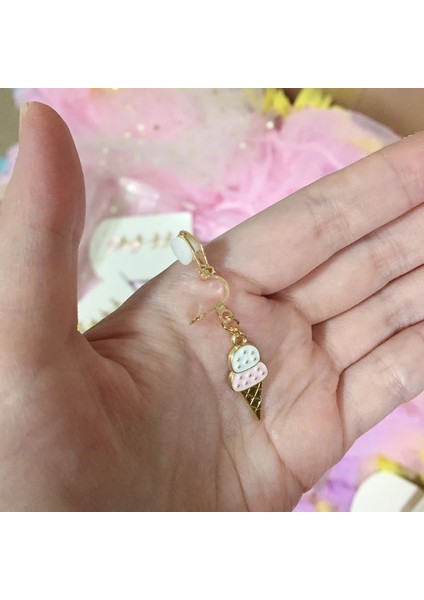 No.11 Boyutu 2 Pairsset Kore Tarzı Çocuklar Kulak Klipsi Güzel Karikatür Hayvan Bebek Kulak Klipsi Hiçbir Piercing Küpe Küpe Bebek Kız Çocuklar Için (Yurt Dışından)