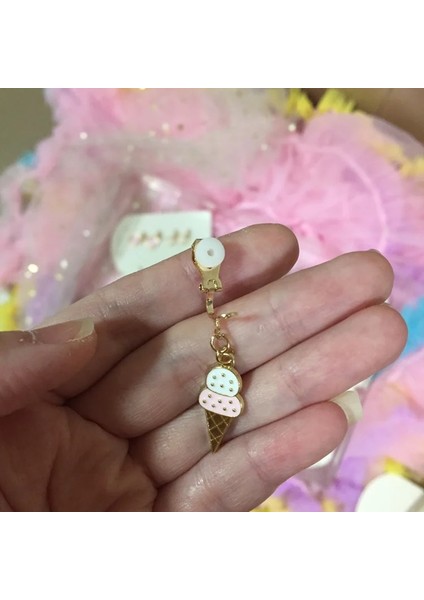 No.11 Boyutu 2 Pairsset Kore Tarzı Çocuklar Kulak Klipsi Güzel Karikatür Hayvan Bebek Kulak Klipsi Hiçbir Piercing Küpe Küpe Bebek Kız Çocuklar Için (Yurt Dışından)