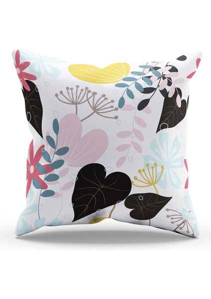 Çift Tarafı Baskılı Color Seosan Desenli 4'lü Kombin Süet Kırlent Kılıfı fiyatları