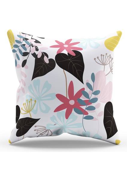 Çift Tarafı Baskılı Color Seosan Desenli 4'lü Kombin Süet Kırlent Kılıfı fırsatları