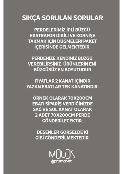 Beyaz Çiçekler Desenli Süet Oturma Odası Salon Fon Perde Baskılı Ekstrafor Büzgü 2 Kanat PRD-1052