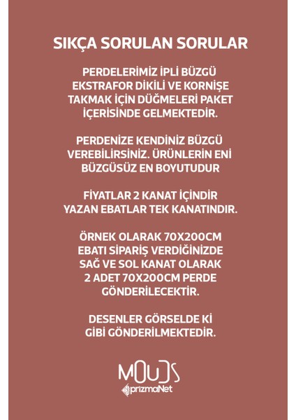 Art Flora Desenli Süet Oturma Odası Salon Fon Perde Baskılı Ekstrafor Büzgü 2 Kanat PRD-1029
