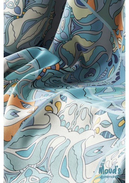 Anatolia 5 Desenli Yuvarlak Süet Dertsiz Masa Örtüsü modelleri