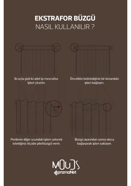 Kitaplık Desenli Süet Oturma Odası Salon Fon Perde Baskılı Ekstrafor Büzgü 2 Kanat PRD-1098