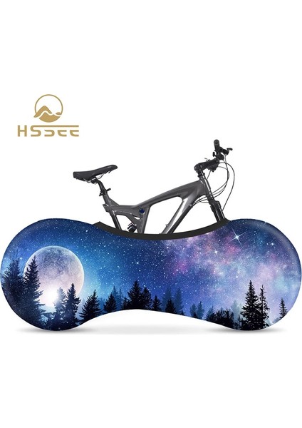No.4 Stili Hssee Moon Serisi Bisiklet Örtüsü Çevre Dostu Elastik Süt Ipek Kapalı Bisiklet Lastiği Tozluk Bisiklet Aksesuarları (Yurt Dışından)