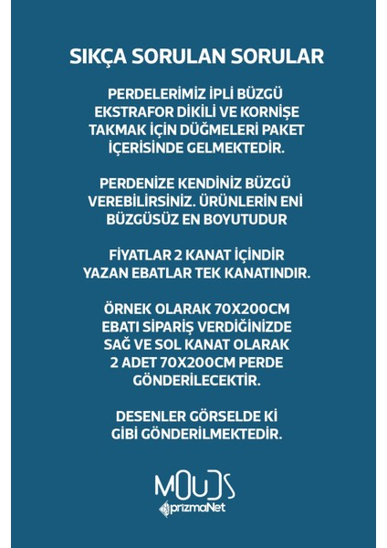 Kış Dalları Desenli Süet Oturma Odası Salon Fon Perde Baskılı Ekstrafor Büzgü 2 Kanat PRD-1024