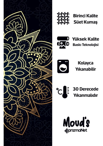 Sultans Desenli Süet Dertsiz Masa Örtüsü fiyatları