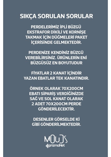 West Stone Desenli Süet Oturma Odası Salon Fon Perde Baskılı Ekstrafor Büzgü 2 Kanat PRD-1082