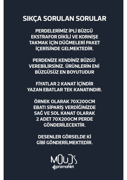 Omegu 4 Desenli Süet Oturma Odası Salon Fon Perde Dijital Baskılı Ekstrafor Büzgü 2 Kanat PRD-1054