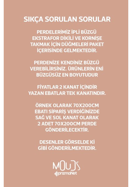 Xero Floral 1 Desenli Süet Oturma Odası Salon Fon Perde Baskılı Ekstrafor Büzgü 2 Kanat PRD-1081