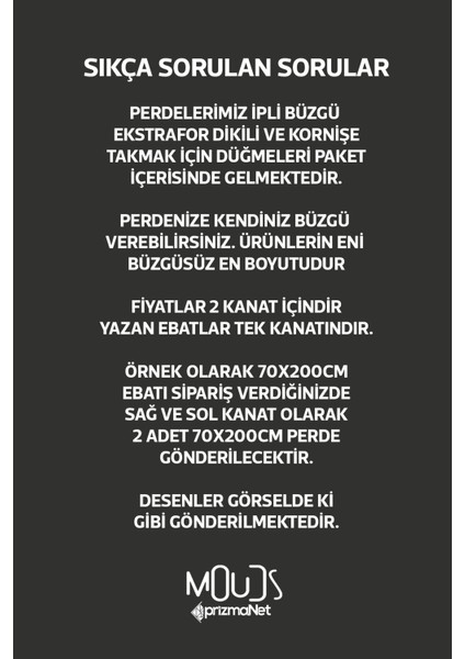 Gri Siyah Dalgalı Desenli Süet Oturma Odası Salon Fon Perde Baskılı Ekstrafor Büzgü 2 Kanat PRD-1061